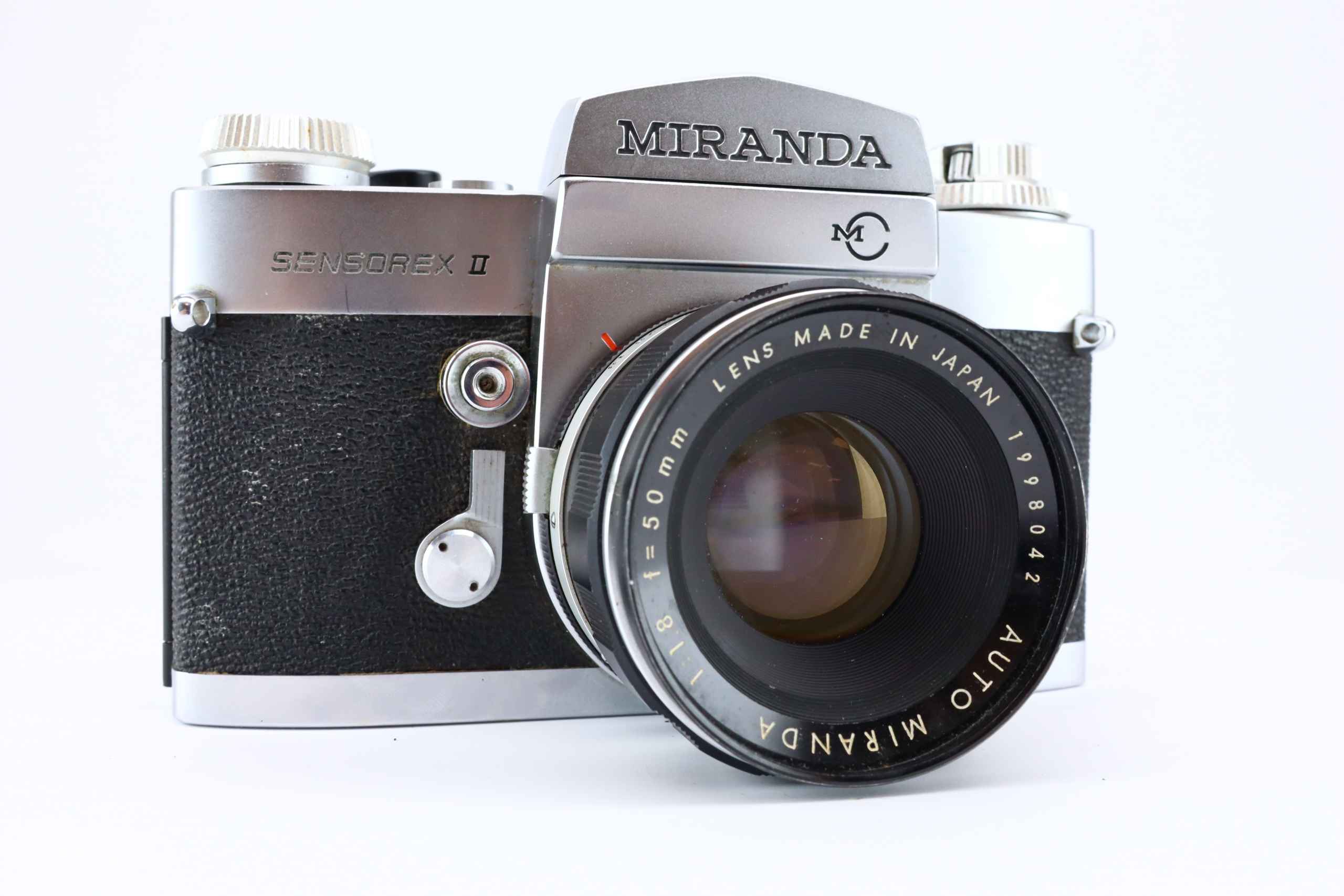 Miranda sensorex II + Miranda 50 mm f1.8 lens – Hard to Find