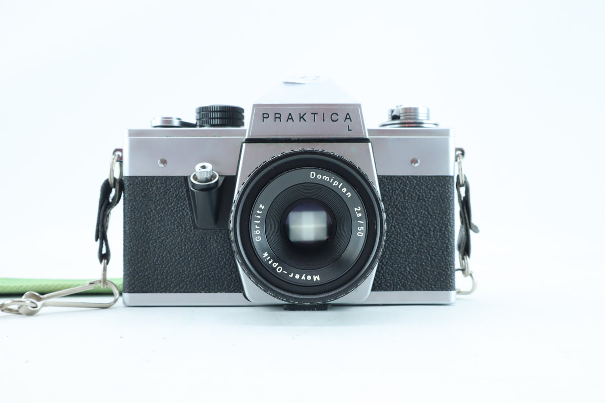 Praktica L 35mm SLR Kit with Meyer-Optik Görlitz Domiplan 50mm f/2.8