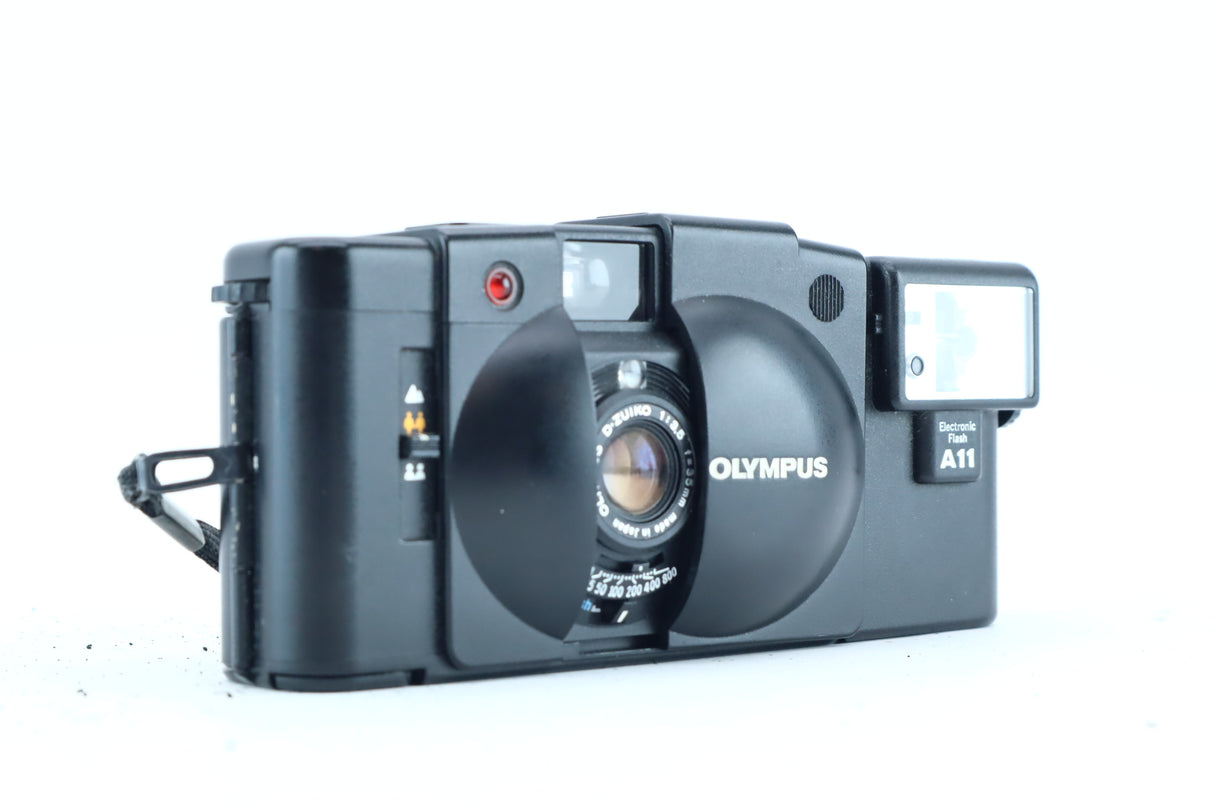 Olympus XA2 with D.Zuiko 35mm f/3.5