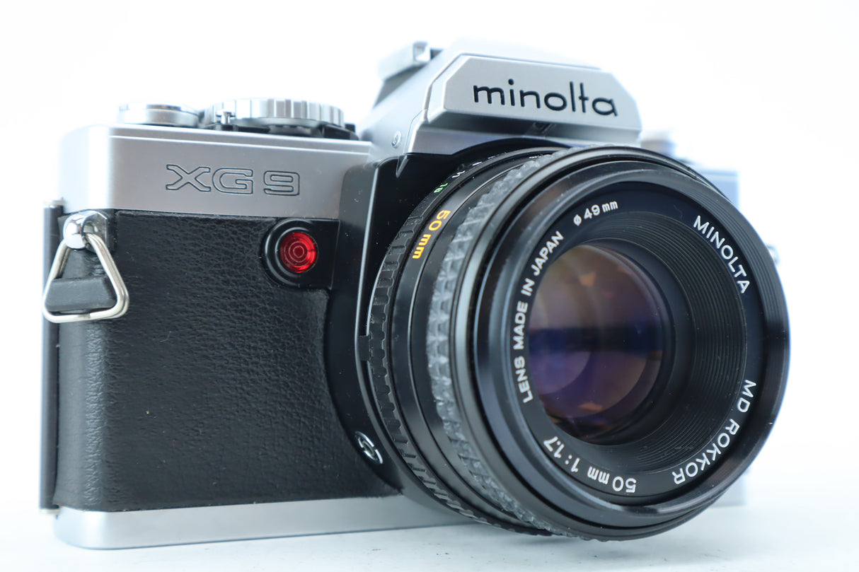 Minolta XG 9 with MD Rokkor 50mm 1,7