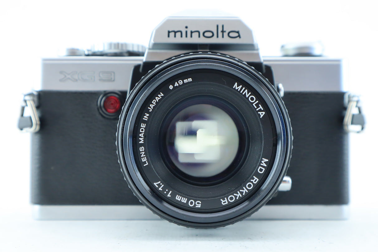 Minolta XG 9 with MD Rokkor 50mm 1,7