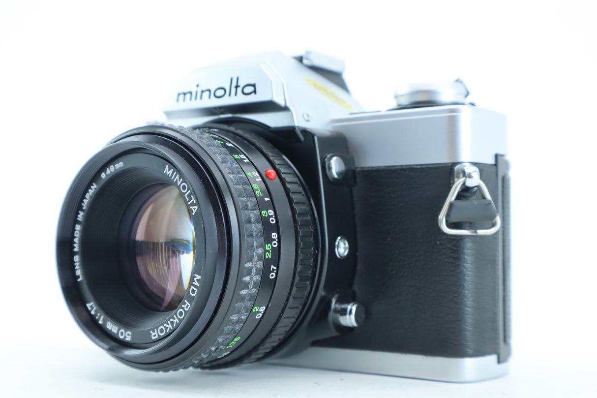 Minolta XG 9 with MD Rokkor 50mm 1,7