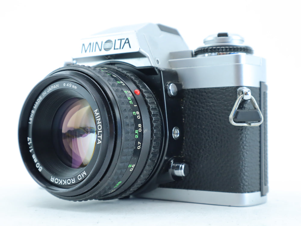 Minolta XG-A with 50mm f/1.7 Lens Minolta XG-A with 50mm f/1.7 Lens