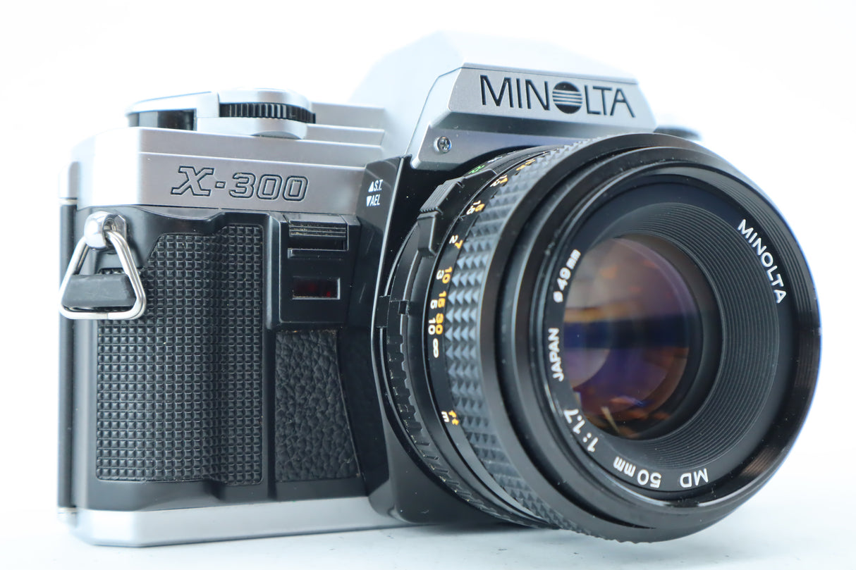 Minolta X-300 with MD 50mm 1,7