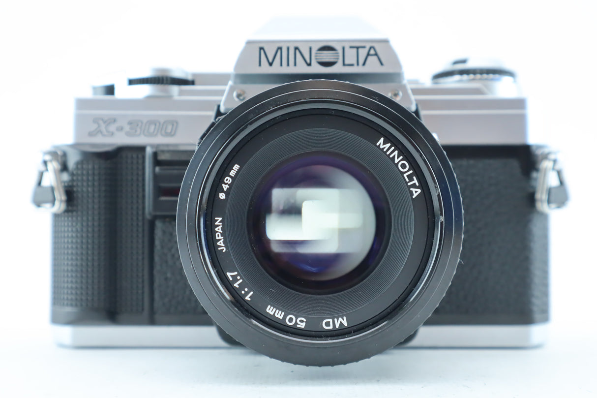 Minolta X-300 with MD 50mm 1,7
