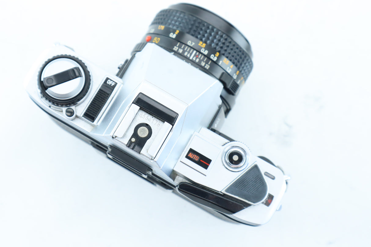 Minolta X-300 with MD 50mm 1,7