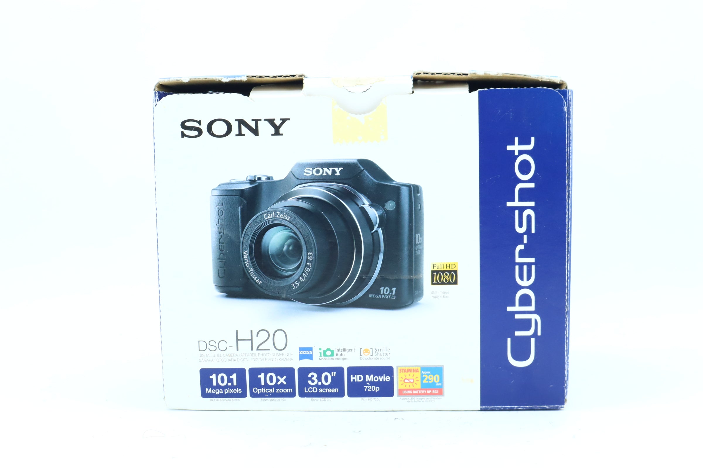 Sony Cyber-shot with 10× Optical Zoom and 10.1 Megapixels Sony Cyber-shot with 10× Optical Zoom and 10.1 Megapixels