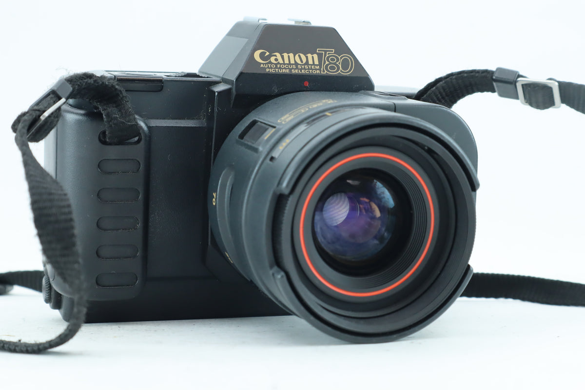 Canon T80 35mm SLR Kit with AC 35-70mm f/3.5-4.5 - Good Condition