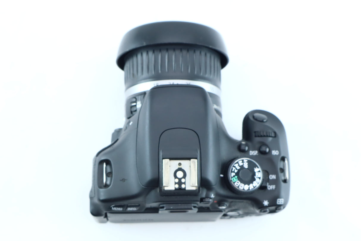 Canon EOS 600D + EF-S 18–55mm f/3.5–5.6 – DSLR Starter Kit