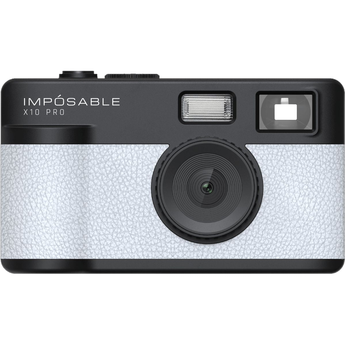 IMPÓSABLE X10 PRO Arctic White 12MP Screenless Retro Camera w/ 4GB Memory Card