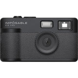 IMPÓSABLE X10 PRO Midnight Black 12MP Screenless Retro Camera w/ 4GB Memory Card
