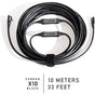 IQwire 33' (10m) USB C To C Right Angle