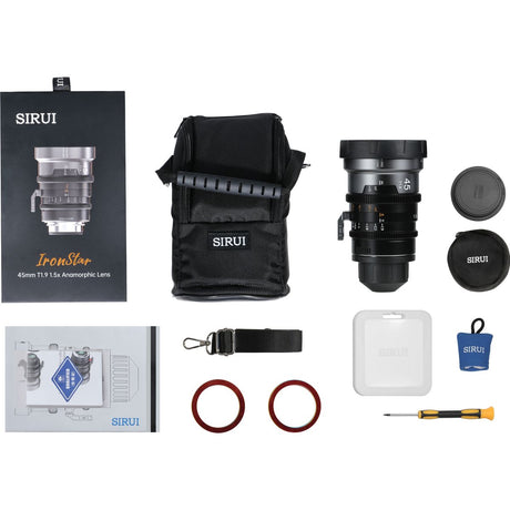 Sirui Ironstar T1.9 1.5X Anamorphic FullFrame Cine Lenses 45MM(Blue Flare) - image 5 of 5