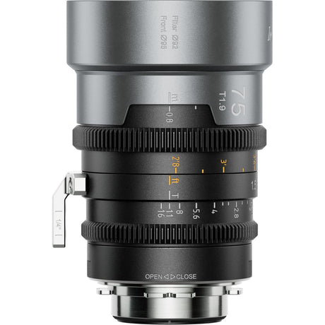 Sirui Ironstar T1.9 1.5X Anamorphic FullFrame Cine Lenses 75MM(Neutral Flare)