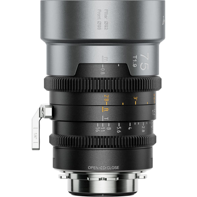 Sirui Ironstar T1.9 1.5X Anamorphic FullFrame Cine Lenses 75MM(Neutral Flare)