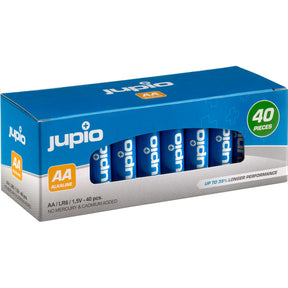 Jupio Alkaline Batteries Value Box 40 Pcs