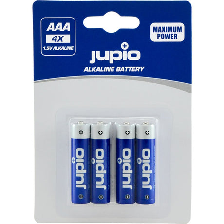 Jupio Alkaline Batteries AAA LR3 4 Pcs VPE-10