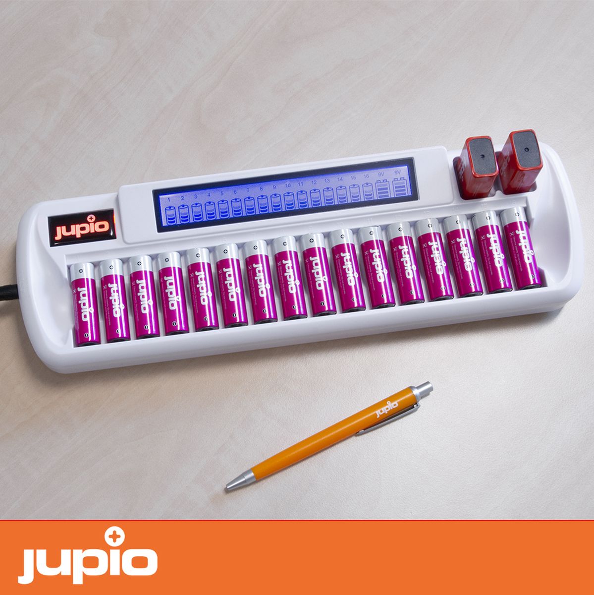 Jupio Master Charger II 16X AA/AAA