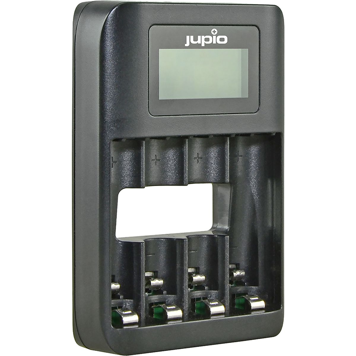 Jupio USB 4-SLOTS Battery Fast Charger LCD