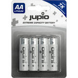 Jupio Lithium Batteries AA 4 Pcs VPE-12