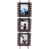 JollyLook 3 Photo Frames Mini Wood Dark Brown - image 3 of 5