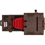 JollyLook Pinhole Mini Instant Film Camera Wood Dark Bru - image 4 of 5