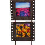 JollyLook 3 Photo Frames Square Wood Dark Brown - image 3 of 5