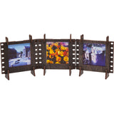 JollyLook 3 Photo Frames Square Wood Dark Brown - image 4 of 5