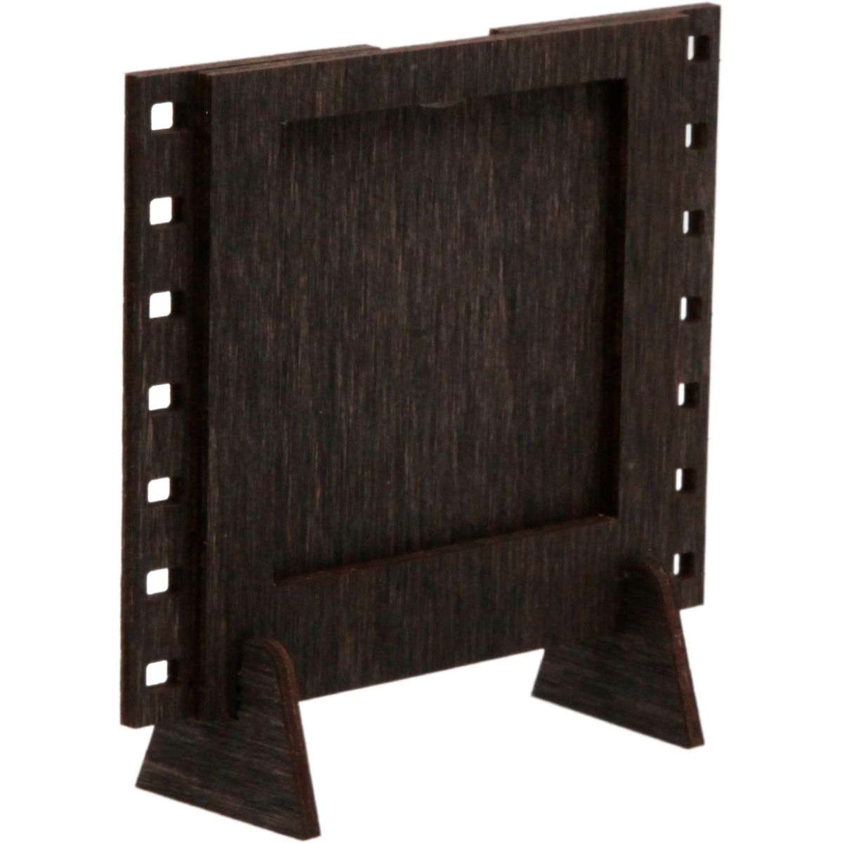 JollyLook 3 Photo Frames Square Wood Dark Brown - image 5 of 5