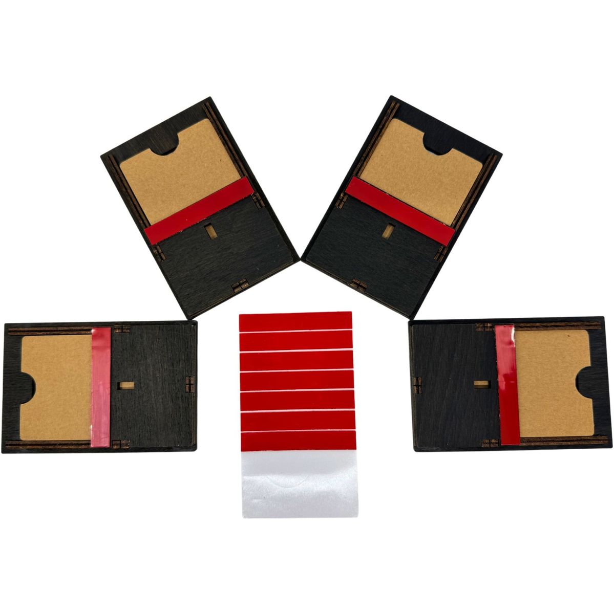 JollyLook Decoration Frames (Set Van 10) Wood Dark Brown - image 4 of 5