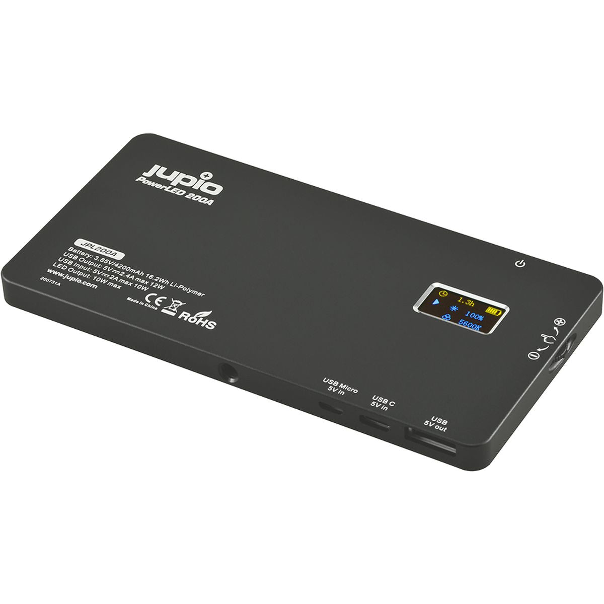 Jupio Powerled 200 Built-In PowerBank Alu - image 4 of 5