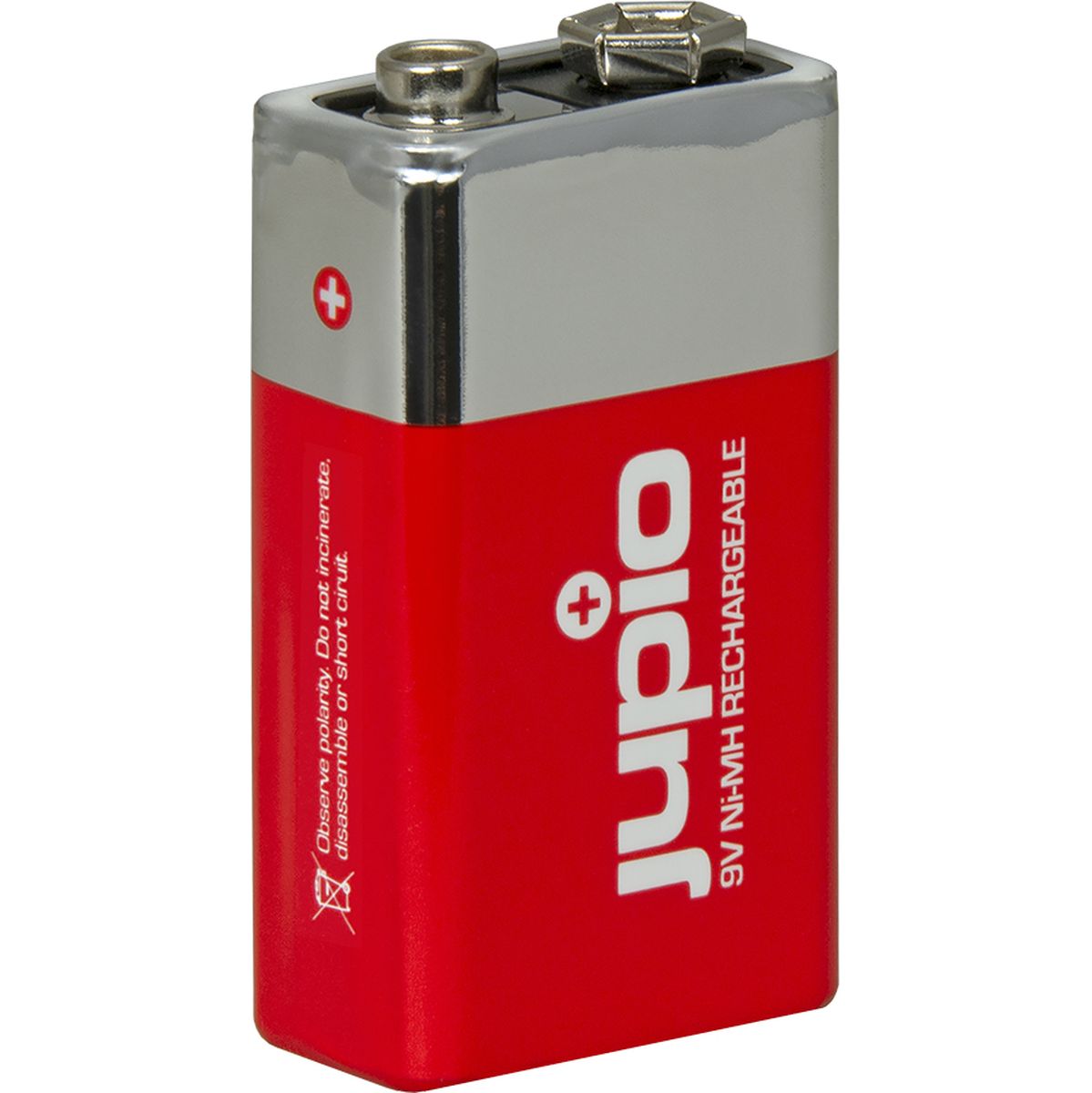 Jupio Rechargeable Battery 9V 250mAh 1 PC - image 2 of 4