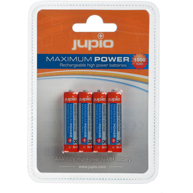 Jupio Rechargeable Batteries AAA 1000 mAh 4 Pcs VPE-10