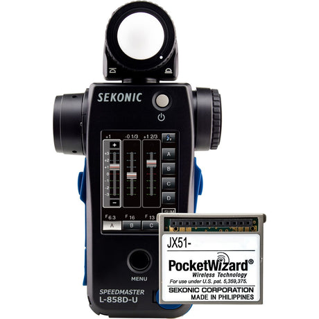 Sekonic L-858D + RT-3PW PocketWizard