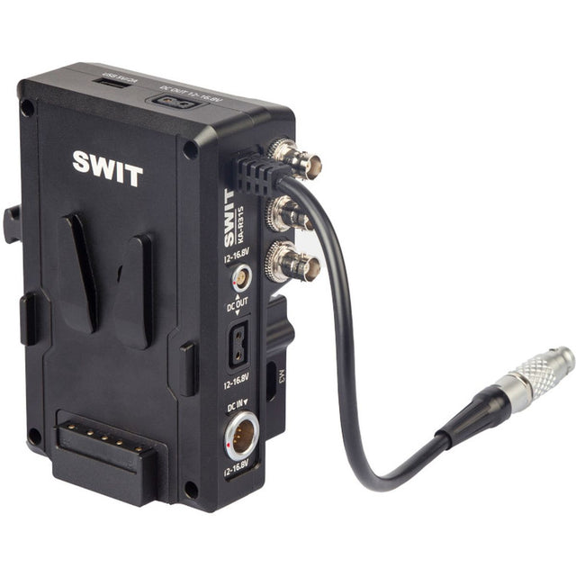 SWIT KA-R31S| High Load w/ Multi-Sockets Hot-Swap Adaptor w/ SDI 1TO2 V-Mount