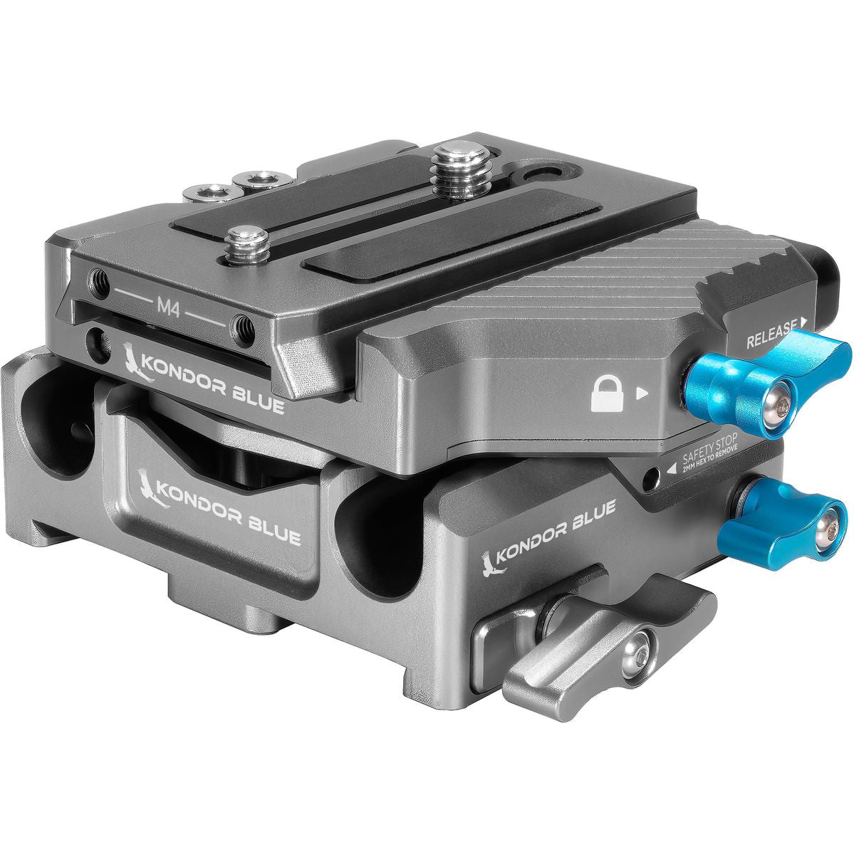 Kondor Blue KB-501ABP-QR-BK 501 Adjustable Baseplate 501 QR Raven Black