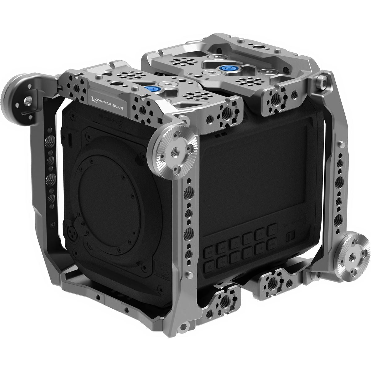 Kondor Blue KB-PYX-BP-BK PYXIS Cage System Bottom Half Plate Raven Black