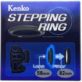 Kenko Stepping Ring 58mm - 82mm