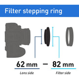 Kenko Stepping Ring 62mm - 82mm
