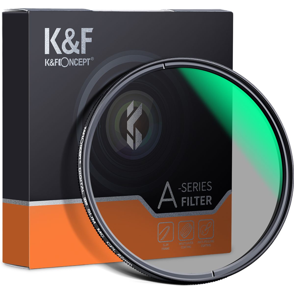 K&F Concept CPL Filter Nano A w/ Multi Layer Coating 58mm