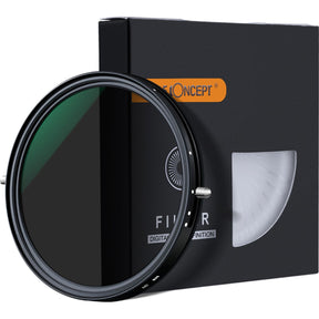 K&F Concept CPL + Variable ND Filter ND2-ND32 Nano X 52mm