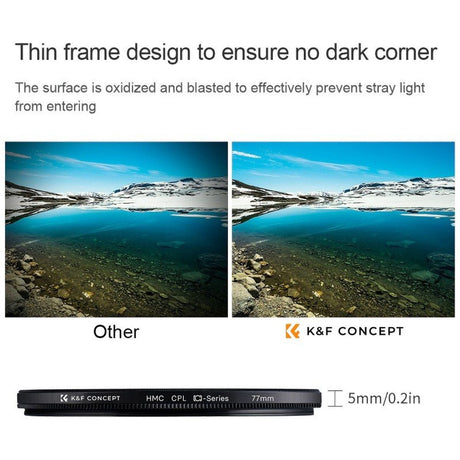 K&F Concept CPL Filter w/ Multi Layer Coating 77mm - image 5 of 5
