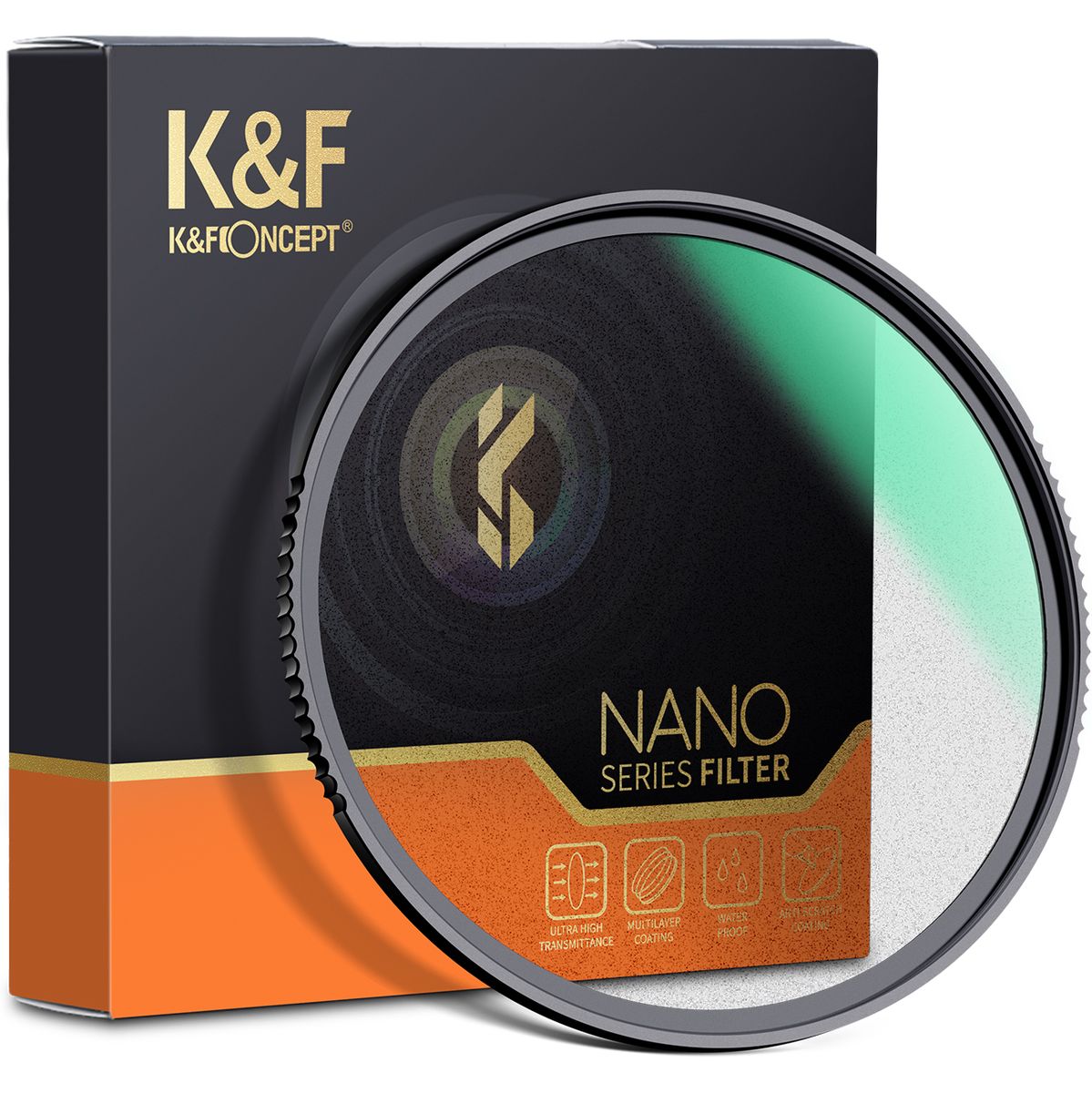 K&F Concept 1/1 Black Mist Filter Nano X 58mm