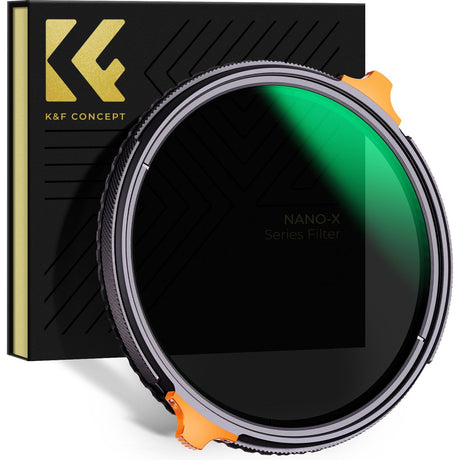 K&F Concept ND4-64 + CPL 2-IN-1 Filter Nano X - 67 mm