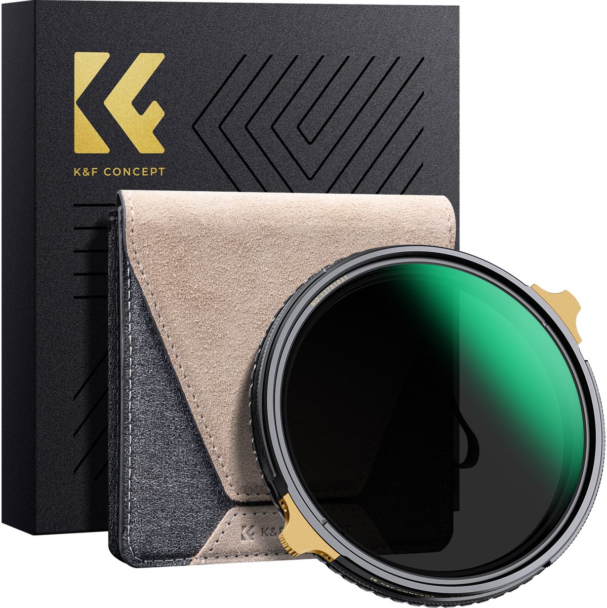 K&F Concept ND2-32+CPL Filter Nano X PRO Copper Frame 82mm