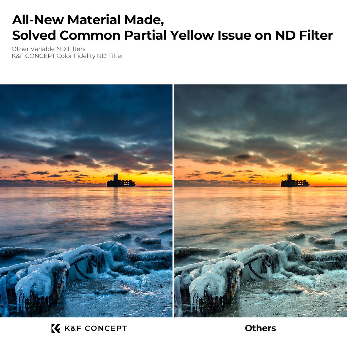 K&F Concept True Colour Variabel ND2-32 Filter Nano X - 49mm - image 4 of 5
