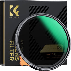 K&F Concept True Colour Variabel ND2-32 Filter Nano X - 52mm