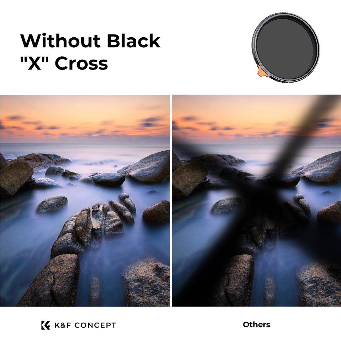 K&F Concept True Colour Variabel ND2-32 Filter Nano X - 52mm - image 3 of 5