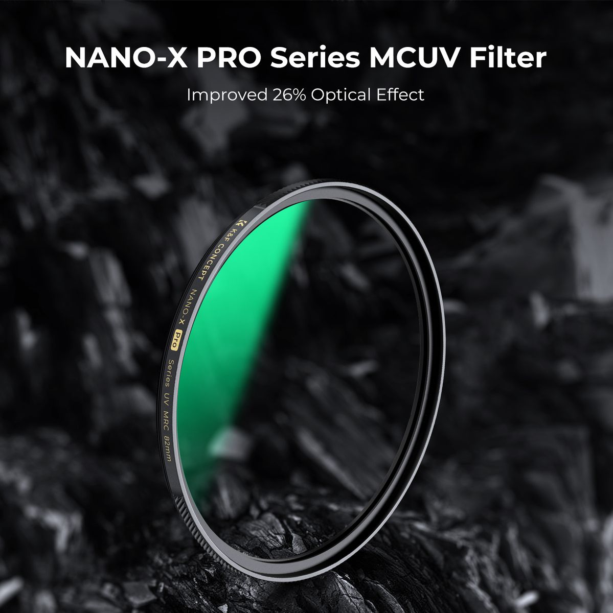 K&F Concept UV Filter - Nano X Pro w/ Copper Frame - 52mm - image 2 of 5