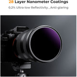 K&F Concept Solar Filter ND1000000 Filter Nano X 58mm - image 2 of 5